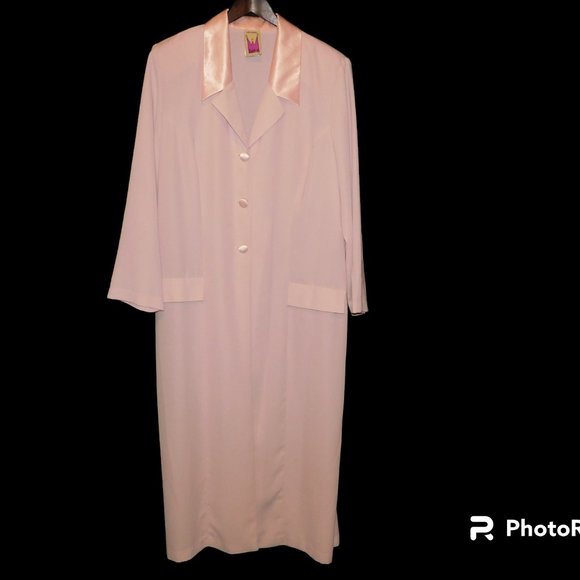 Original Antthony Full Length Jacket Cover-Up Size 1X Vintage - Picture 2 of 11